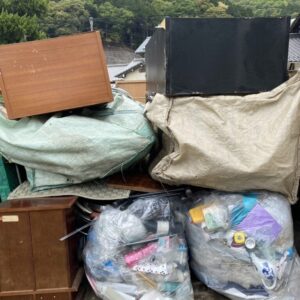長崎市で引越し当日に家具や袋ゴミ処分