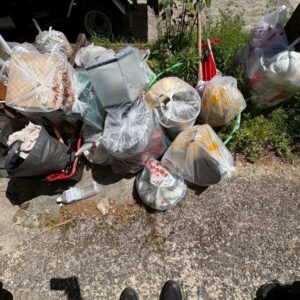 諫早市で溜まったゴミの処分