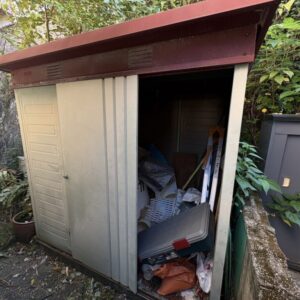 長崎市で古くなった物置の処分